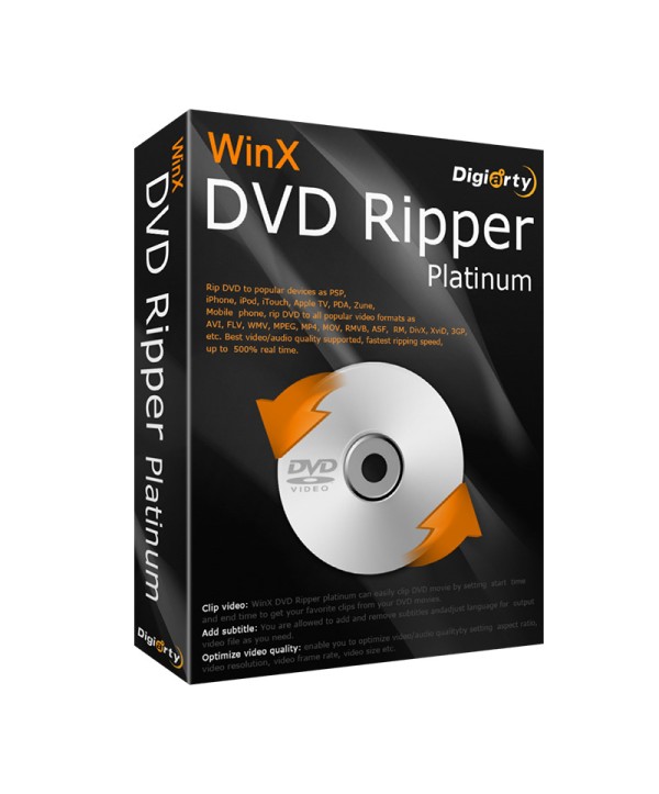 WinX DVD Ripper Platinum 1-Year Other Key GLOBAL